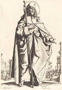 Sankt Jakob den store av Jacques Callot