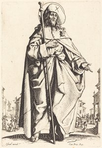 Sankt Jakob den äldre av Jacques Callot