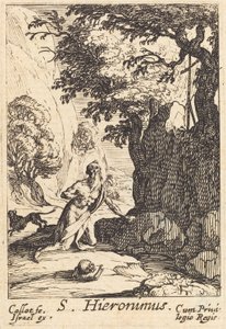 Sankt Jerome. av Jacques Callot
