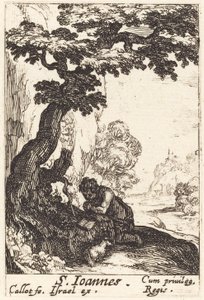 Sankt Johannes Döparen av Jacques Callot