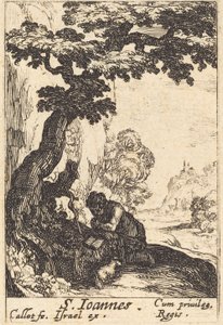 Sankt Johannes Döparen av Jacques Callot