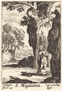Sankta Maria Magdalena av Jacques Callot