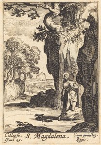 Sankta Maria Magdalena av Jacques Callot