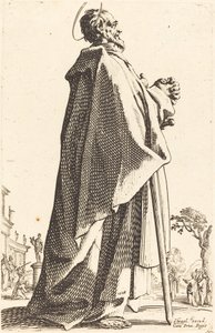 Saint Matthew, publicerad 1631. av Jacques Callot
