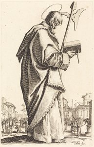 Sankt Mattias av Jacques Callot