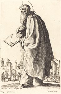 Sankt Thaddeus av Jacques Callot