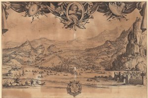 Slaget vid Avigliano av Jacques Callot