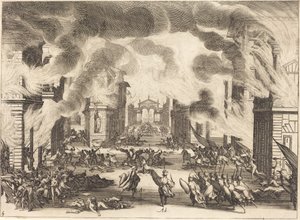Suleiman, Akt V av Jacques Callot