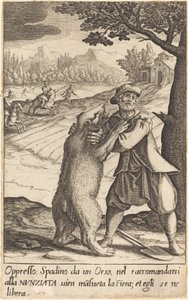 Spadino, 1619. av Jacques Callot