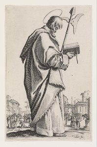 St Mattias av Jacques Callot