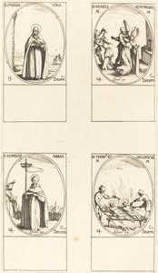 St. Othilia; Sts. Nicasius & Eutropia; St Agnelus; Sts. Thyrs