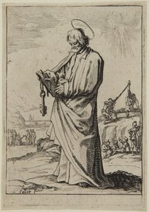 Sankt Petrus av Jacques Callot