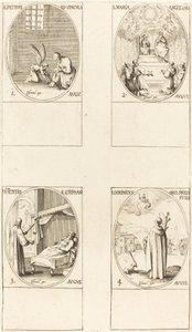 St Peter, apostel; St. Maria av änglarna; Upptäckten av St. Stephens kropp; St. Dom av Jacques Callot