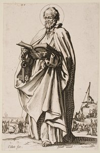 Sankt Petrus, ur serien ”De stora apostlarna” av Jacques Callot