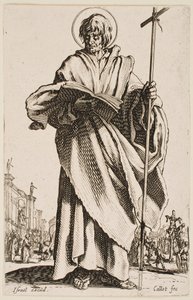 Sankt Filip, ur serien "De stora apostlarna" av Jacques Callot