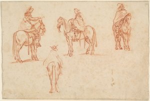 フォーホースメンスウェディッシュの研究 av Jacques Callot