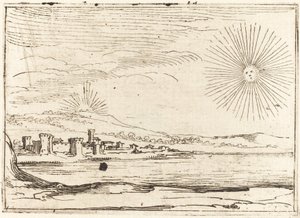 Solen går upp, 1628. av Jacques Callot