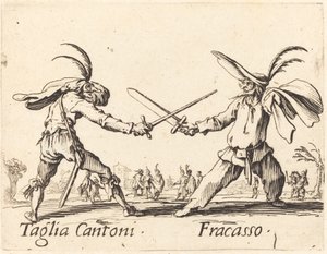 Taglia Cantoni och Fracasso av Jacques Callot