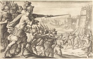 Take of Bone, c. 1614. av Jacques Callot