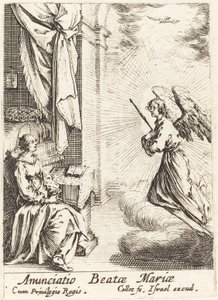 Bebådelsen av Jacques Callot