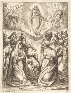Himmelsfärden av Jacques Callot