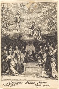 Jungfruns antagande av Jacques Callot