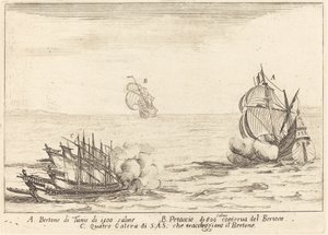 Attacken av Jacques Callot