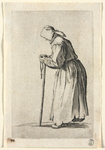 Tiggarna: Tiggare vid hennes rosenkrans av Jacques Callot