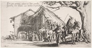 The Bohemians: The Stopping Place: The Fortune Teller av Jacques Callot