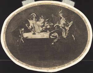 Kortspelarna av Jacques Callot