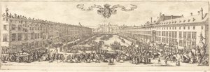 The Carriere i Nancy, i eller efter 1621. av Jacques Callot