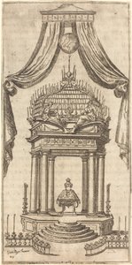Katafalken av Jacques Callot