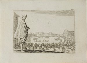 The Chariot Races at Santa Maria, från The Caprices av Jacques Callot