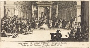 Dödsfördömelsen av Jacques Callot