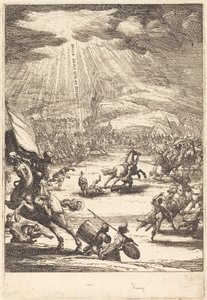 Sankt Paulus omvändelse av Jacques Callot