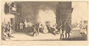 The Crowning with Thorns av Jacques Callot