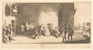 The Crowning with Thorns av Jacques Callot