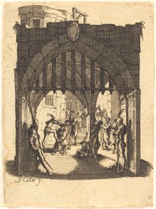 The Crowning with Thorns av Jacques Callot