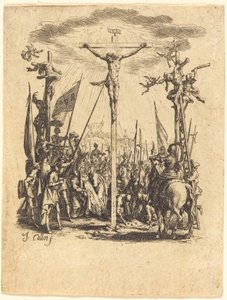 Korsfästelsen, ca. 16241625. av Jacques Callot