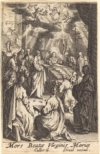 Jungfruns död av Jacques Callot