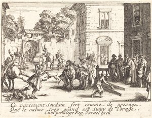 Avresan av Jacques Callot