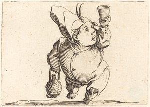 Drickaren, framifrån av Jacques Callot