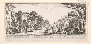 De döende vid vägkanten av Jacques Callot