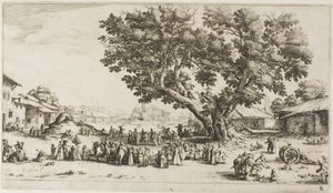Mässan i Gondreville av Jacques Callot