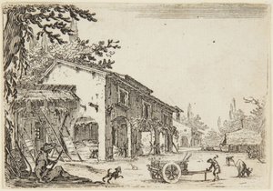 Gården av Jacques Callot