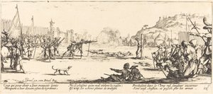 Skjutgruppen av Jacques Callot