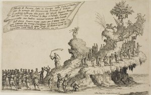 Flot of Mount Parnassus, från The War of Beauty av Jacques Callot