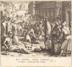 Spannmålsvägarna, 16081611. av Jacques Callot