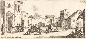 Sjukhuset av Jacques Callot