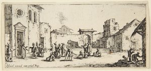 Sjukhuset av Jacques Callot